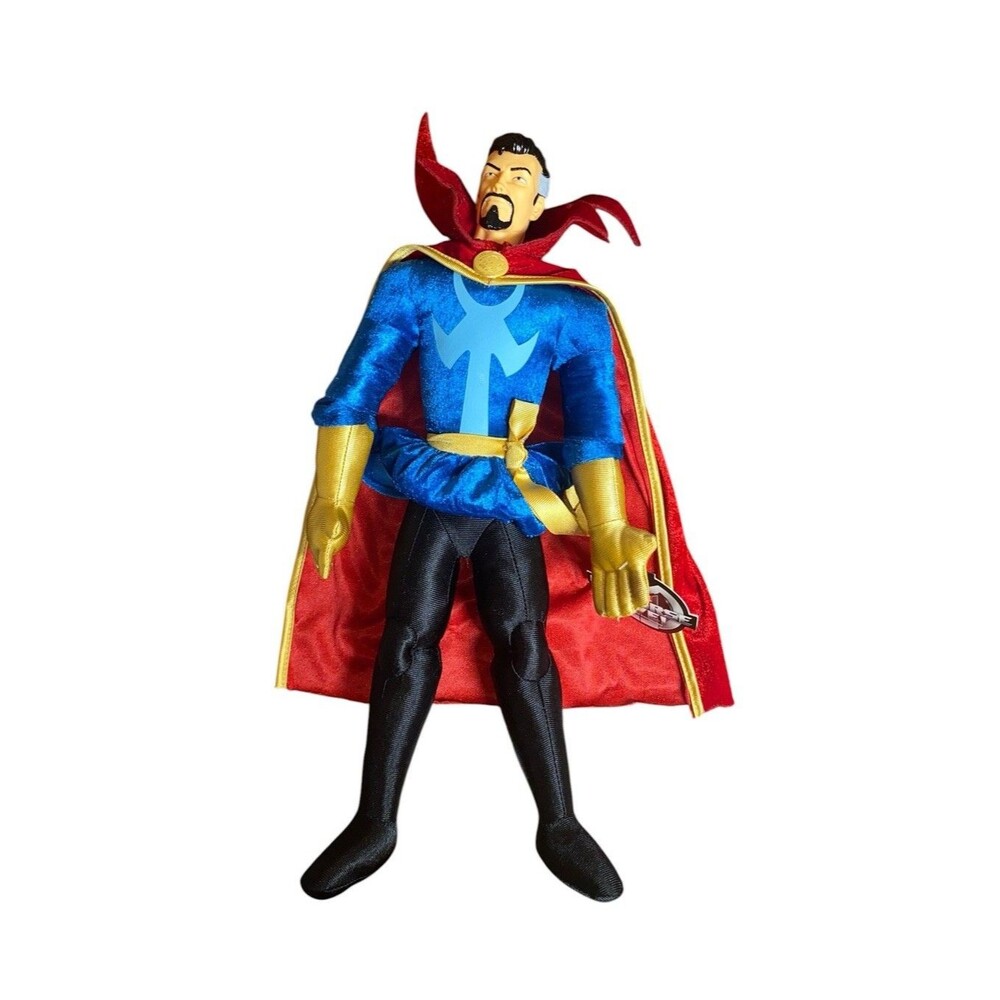 Marvel Universe Live DR. STRANGE 18" Plush Doll Plastic Head HTF Exclusive